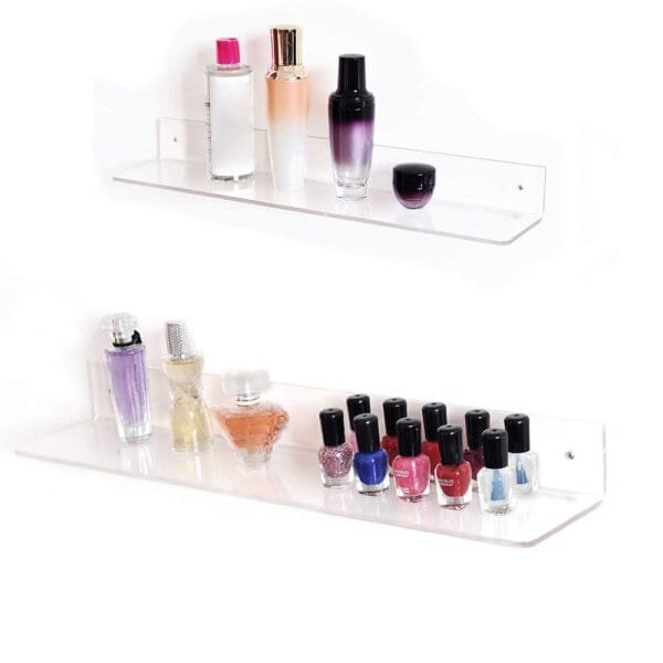 Acrylic Riser Display Shelf For Showcasing And Organizing - clear 4