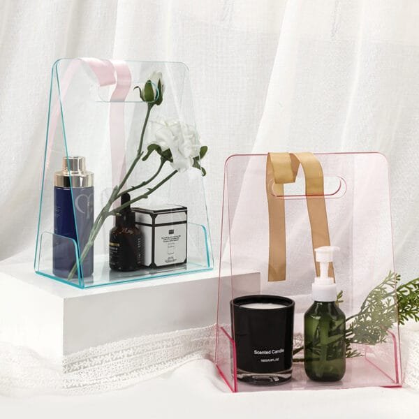 Versatile Acrylic Handbag For Stylish Gifting - clear