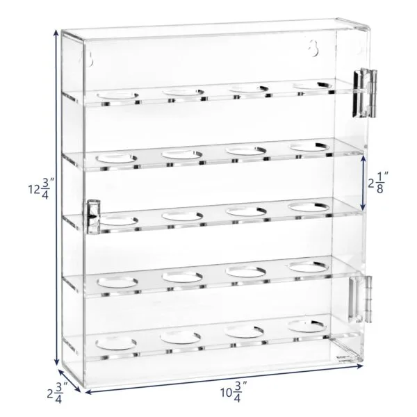 Custom Luxury Acrylic Golf Ball Display Stand - clear 3