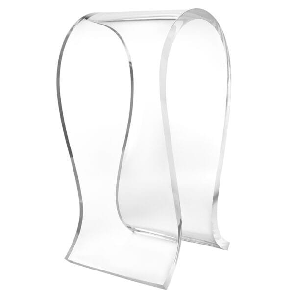 Fashionable Acrylic Headphone Stand Headphone Display Rack - clear 2