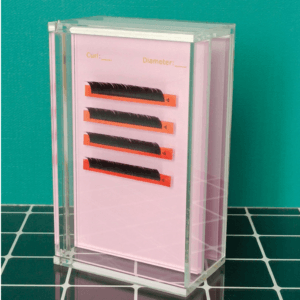 Pink Diamond Double Tray Lash Case 2