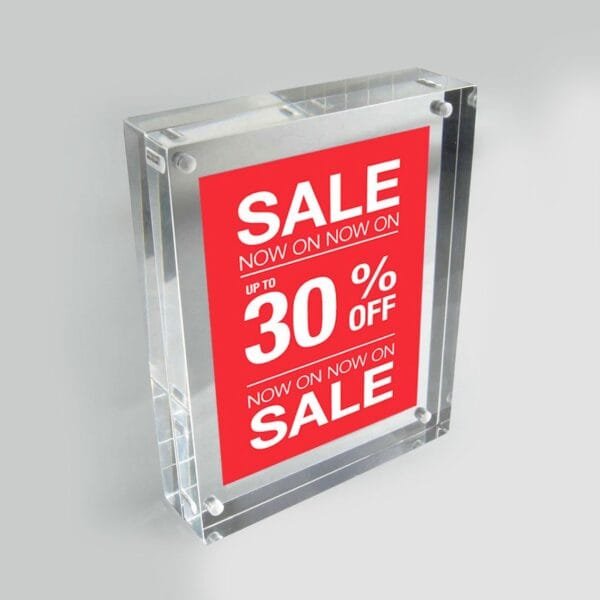 The Elegant Attraction Of Acrylic Photo Blocks - clear 2