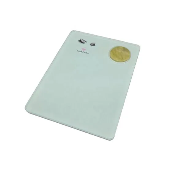 Eyelash Extension Trays With Free Jade Stone - green 3