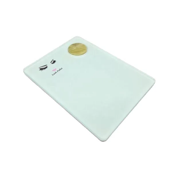 Eyelash Extension Trays With Free Jade Stone - green 2