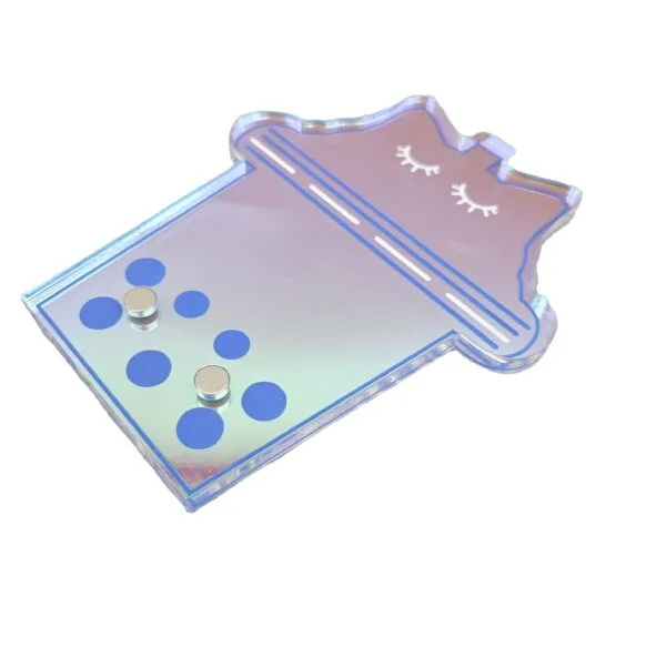 Fashion Iridescent Lash Tray With Magnet 5