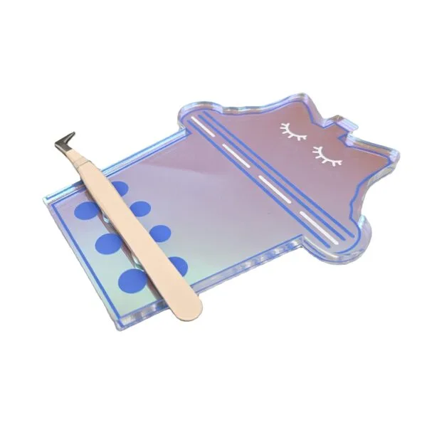 Fashion Iridescent Lash Tray With Magnet 4