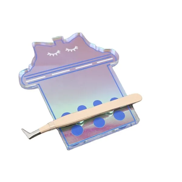 Fashion Iridescent Lash Tray With Magnet 3