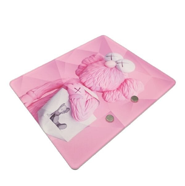 Fashion Iridescent Lash Tray With Magnet - pink 2