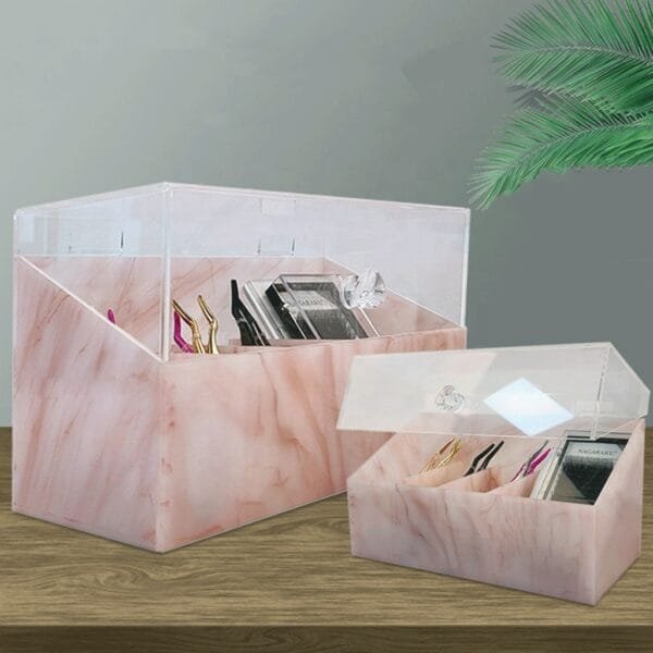 Acrylic Lash Tools Organizer - pink