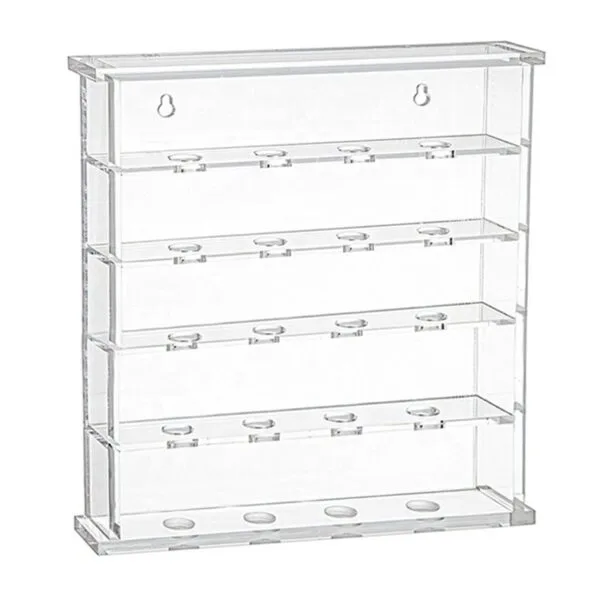 Custom Luxury Acrylic Golf Ball Display Stand - clear 8