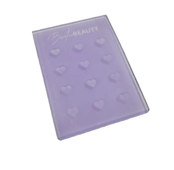 Crystal Star Glue Tile For Lash Extensions - purple