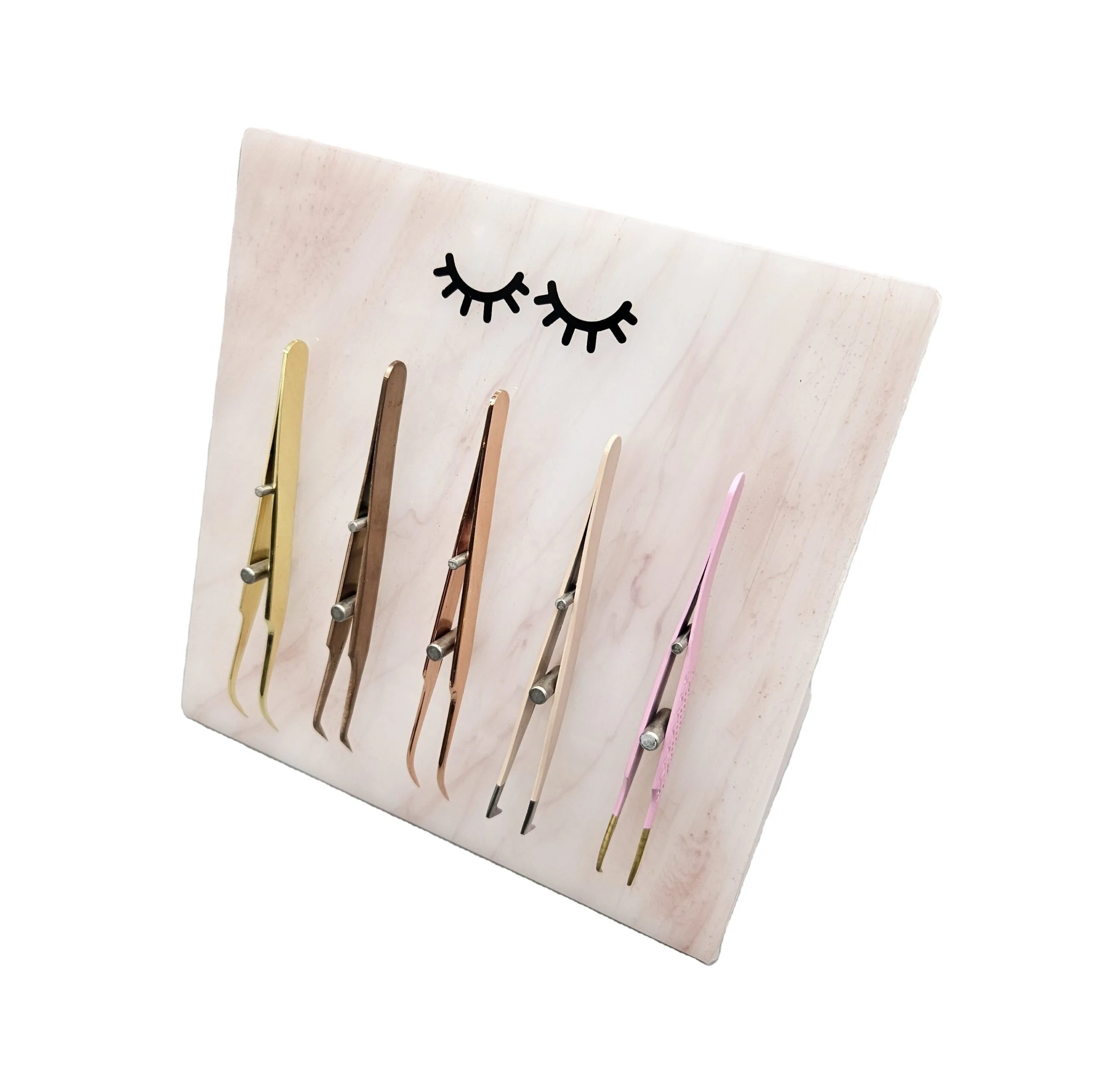 Pink Tweezer Stand Tweezer Display Stand 2