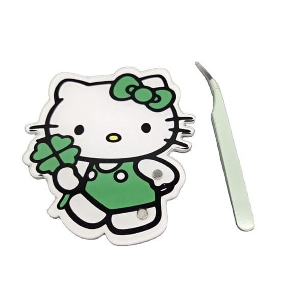 Glass Plate Lashes Hello Kitty Eyelash Tile 7