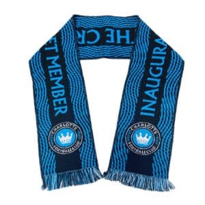OEM Custom Woven Scarf Football Fan Sports Club Souvenir Scarf - colorful