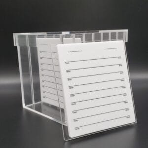 Acrylic Empty Lash Box With Tray Acrylic Clear Lash Box - 2