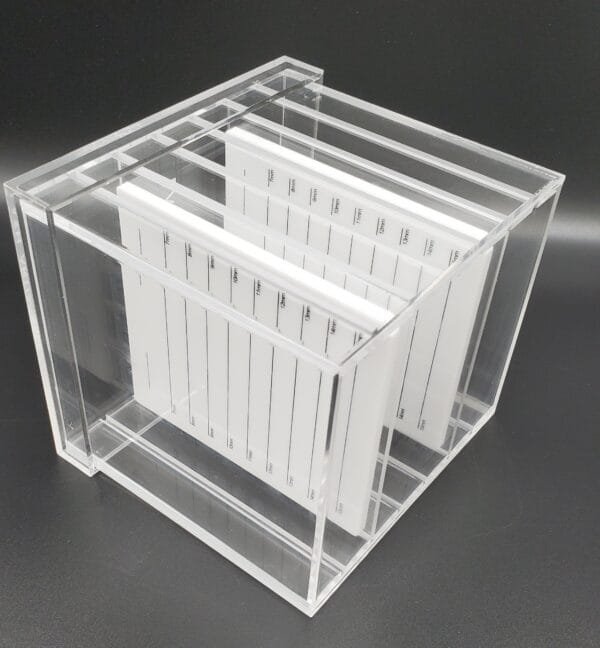 Acrylic Empty Lash Box With Tray Acrylic Clear Lash Box - 4 tiles