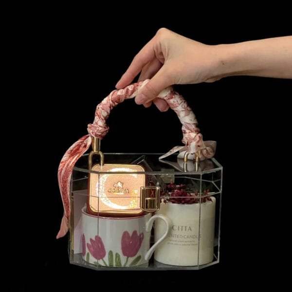Acrylic Boxes For Sweet Acrylic Jewelry Box Acrylic Gift Box - clear 6
