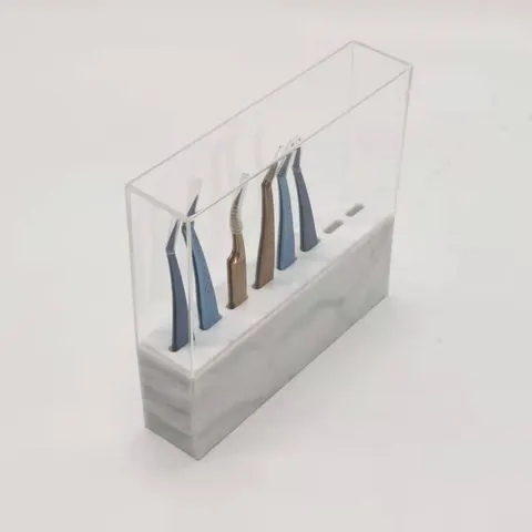 Wholesale Acrylic Tweezer Box Tweezer Holder Acrylic Tweezer Stand - clear 1