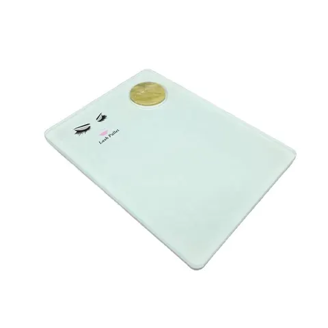 Eyelash Extension Trays With Free Jade Stone - green 2