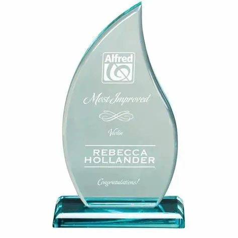 Acrylic Award Plaque Blank Acrylic Award Acrylic Trophy - green