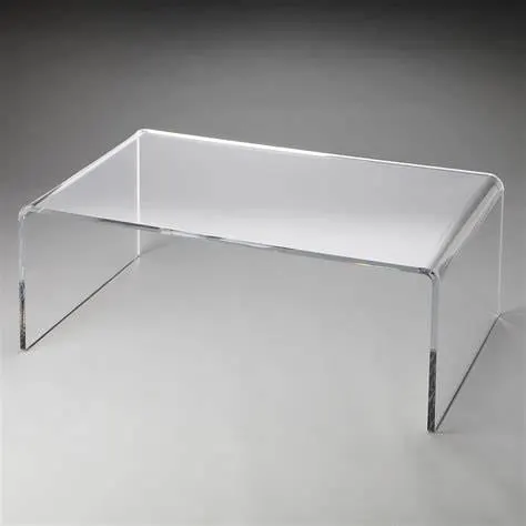 Acrylic Coffee Table Acrylic Console Table Acrylic Desk Table - clear 3