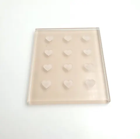 Crystal Star Glue Tile For Lash Extensions - clear