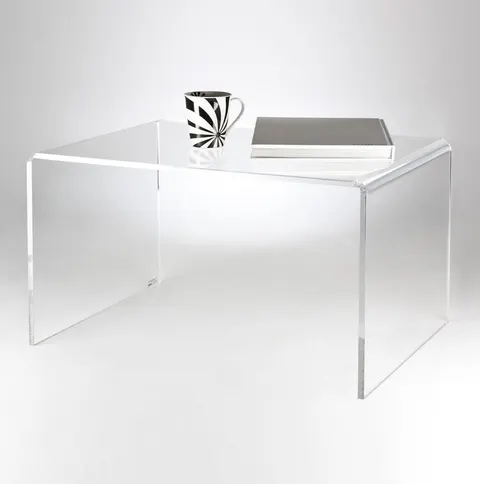 Acrylic Coffee Table Acrylic Console Table Acrylic Desk Table - celear 5