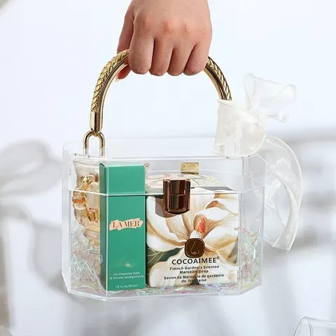 Acrylic Boxes For Sweet Acrylic Jewelry Box Acrylic Gift Box - clear 7