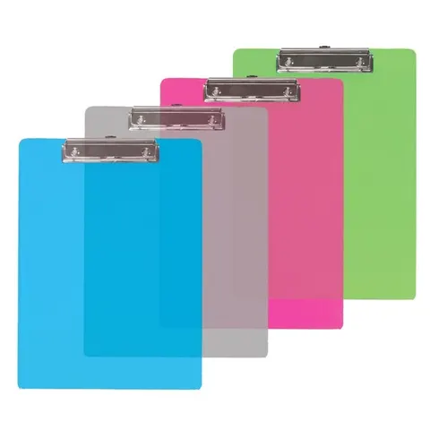 Acrylic Clipboards A Modern Twist on a Classic Office Essential - colorful