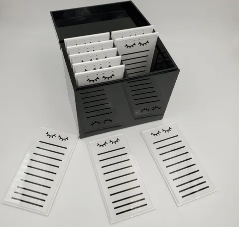 Custom Eyelash Box Eyelash Customized Box Black Lash Box - 3