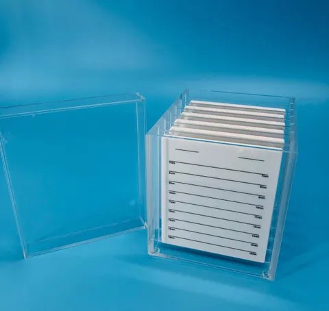 Acrylic Empty Lash Box With Tray Acrylic Clear Lash Box - 3