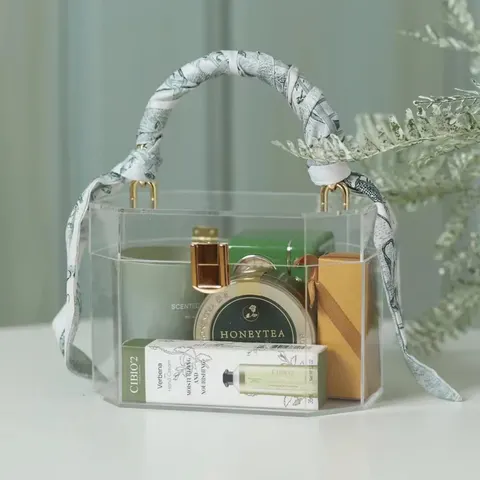 Acrylic Boxes For Sweet Acrylic Jewelry Box Acrylic Gift Box - clear 8