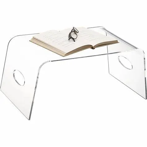 Premium Innovative Design Acrylic Coffee Table - clear 2