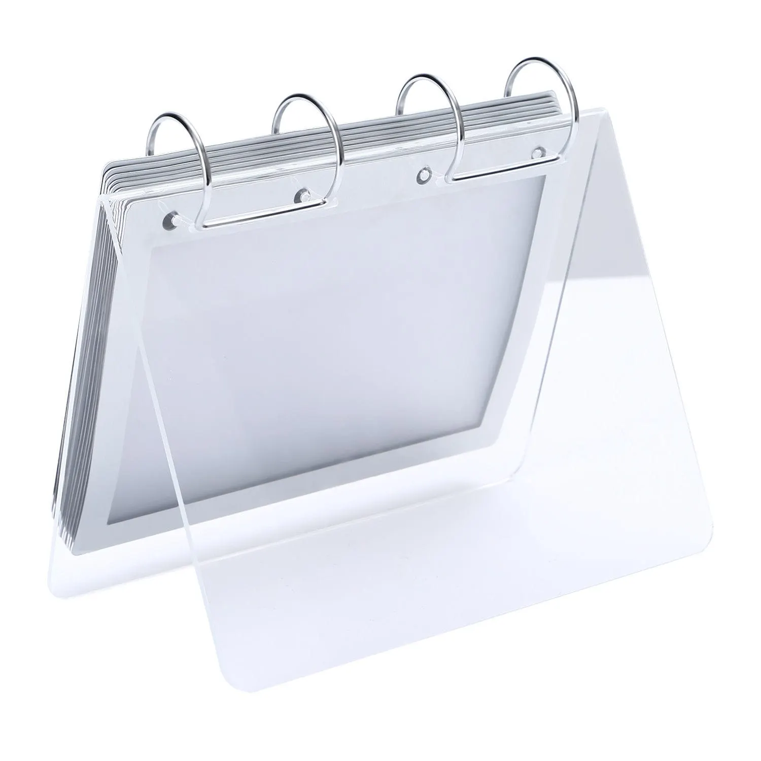 Custom Acrylic Desk Calendar Acrylic Calendar Stand - clear