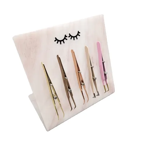 Pink Tweezer Stand Tweezer Display Stand 4