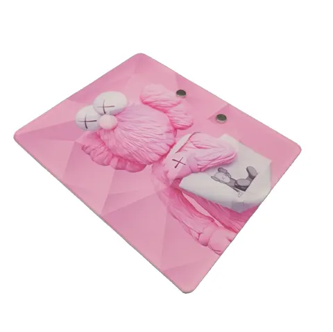 Fashion Iridescent Lash Tray With Magnet - pink